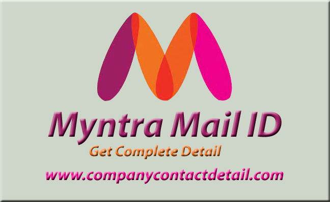 Myntra Mail ID
