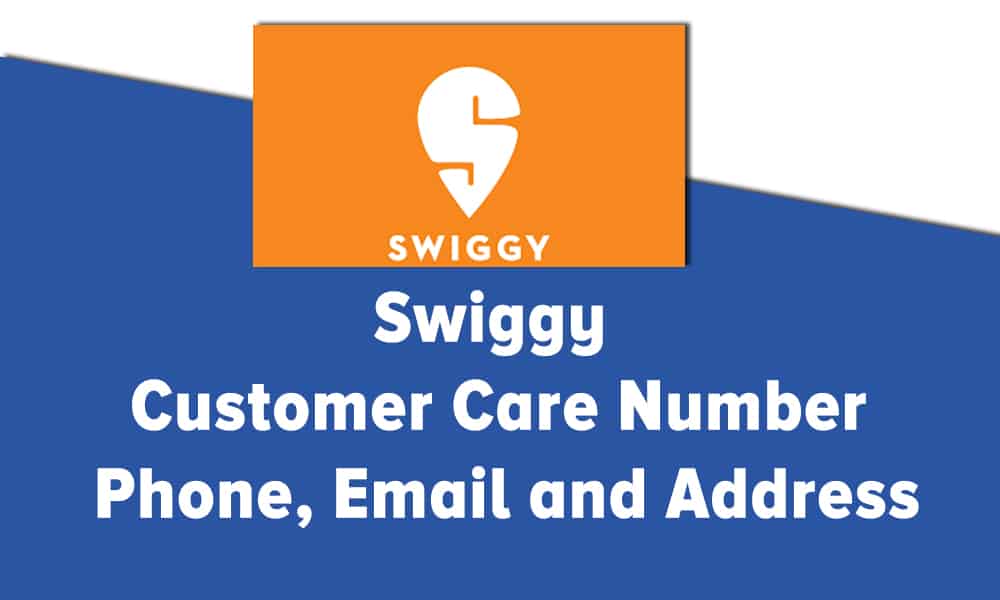 Swiggy Email ID