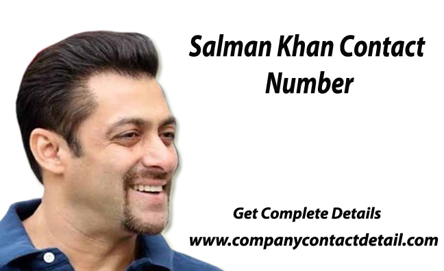 Salman Khan Contact Number