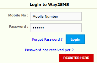 www.way2sms.com Register
