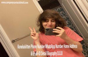 Konekokitten Phone Number, home Address and Email-ID Detail, Biography