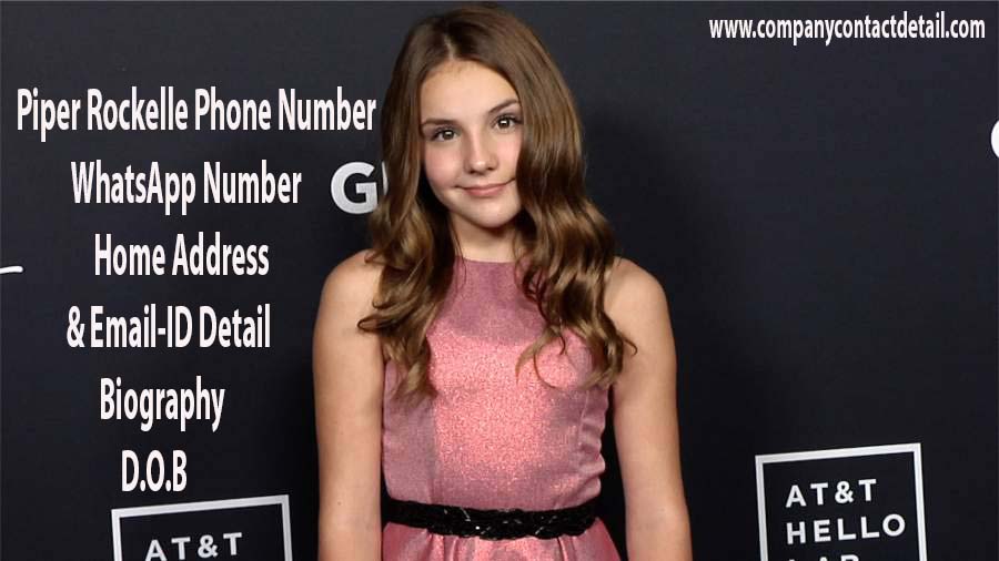 Piper Rockelle Phone Number, Address detail and Biography