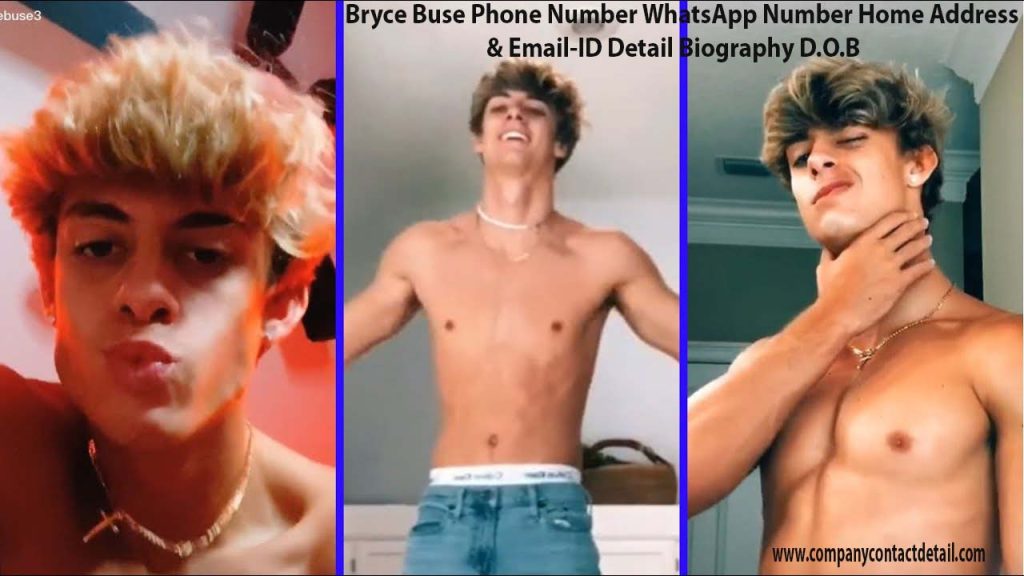 Bryce Buse Phone Number, Address, email-ID Detail