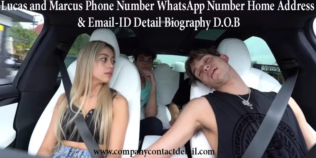 Lucas and Marcus Phone Number, WhatsApp Number and Email-ID Detail, Biography, Home Address