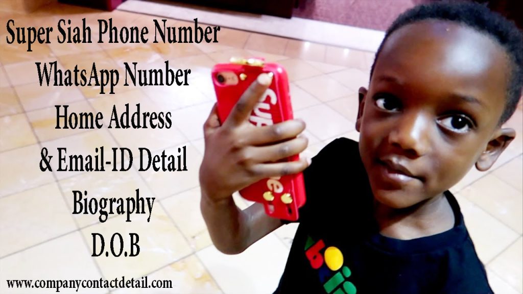 Super Siah Phone Number, WhatsApp Number and Email-ID Detail, Biography, Home Address