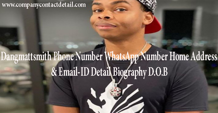 Dangmattsmith Phone Number, WhatsApp Number and Email-ID Detail, Biography, Home Address