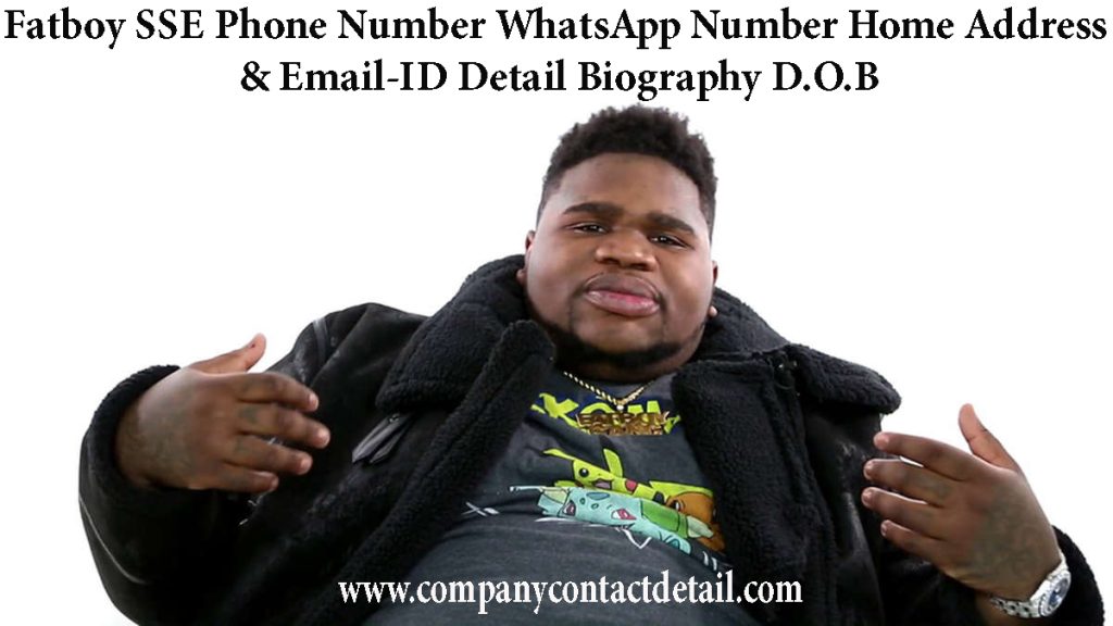 Fatboy SSE Phone Number, WhatsApp Number and Email-ID Detail, Biography, Home Address