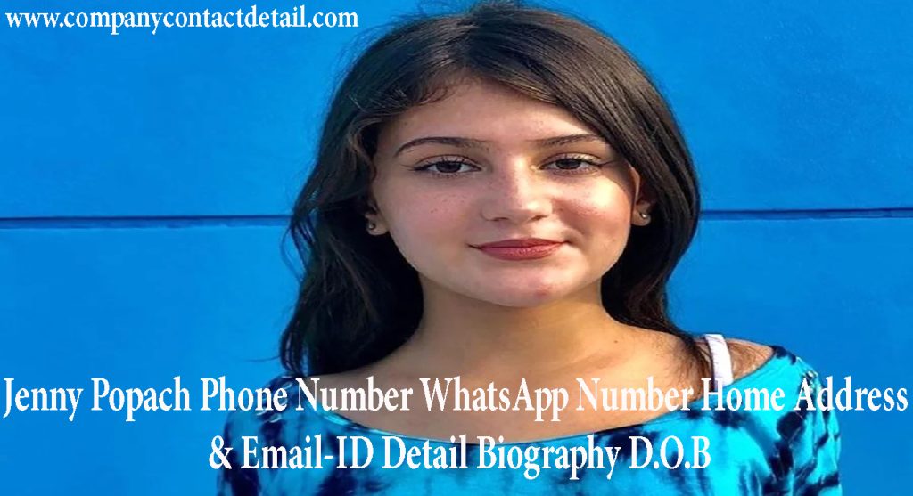 Jenny Popach Phone Number, WhatsApp Number and Email-ID Detail, Biography, Home Address
