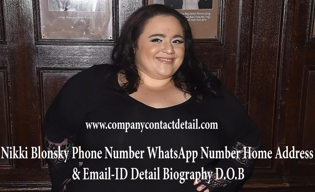 Nikki Blonsky Phone Number, WhatsApp Number and Email-ID Detail, Biography, Home Address