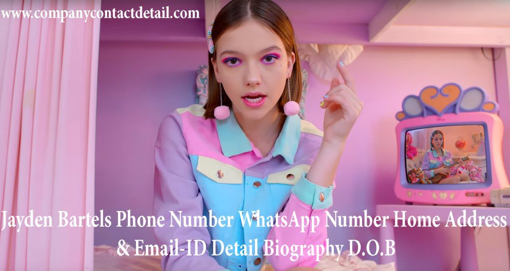 Jayden Bartels Phone Number, WhatsApp Number, Home Address and Email-ID Detail, Biography
