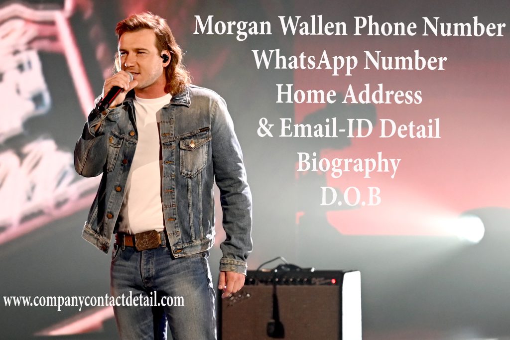 Morgan Wallen Phone Number, WhatsApp Number and Email-ID Deail, Biography, Home Address