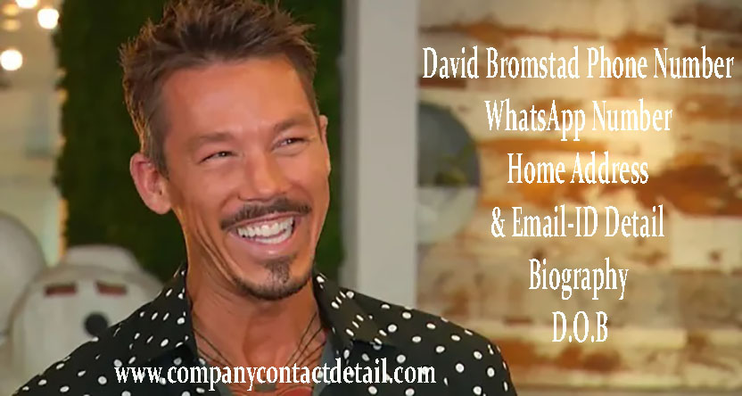David Bromstad Phone Number, WhatsApp Number, Home Address and Email-ID Detail, Biography
