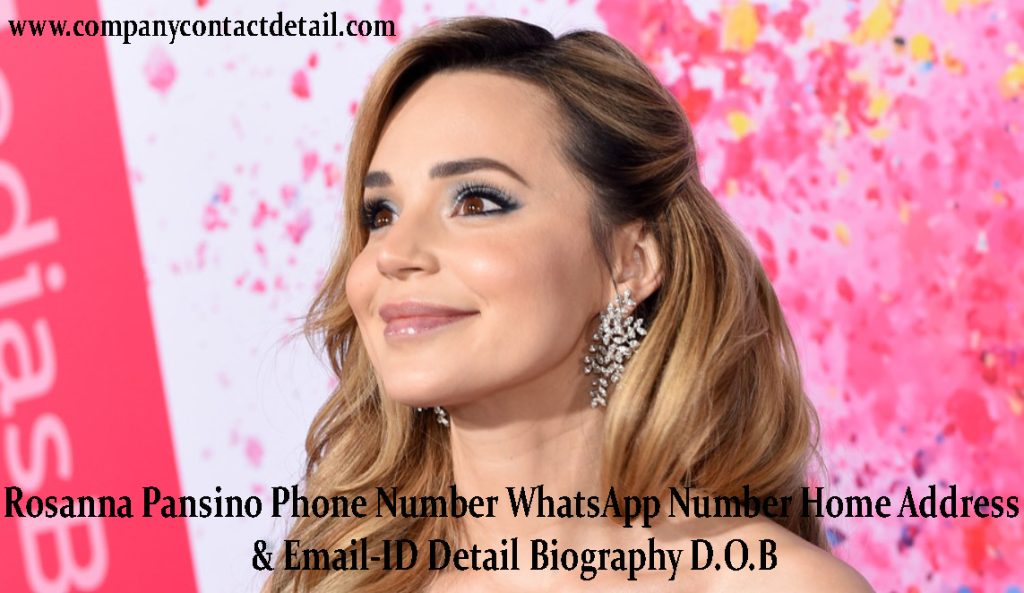 Rosanna Pansino Phone Number, WhatsApp Number and Email-ID Detail, Biography, Home Address