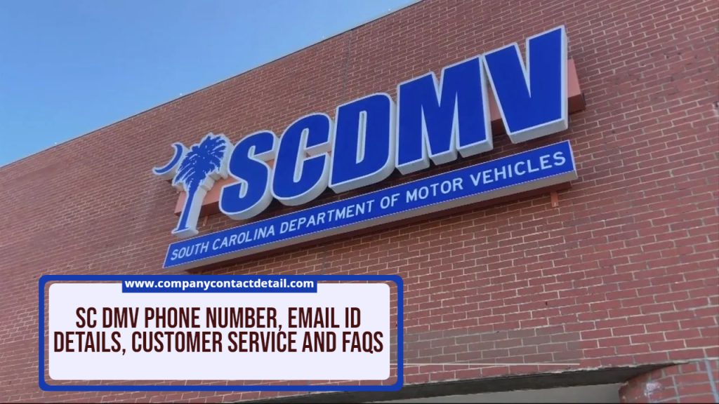 SC DMV Phone Number