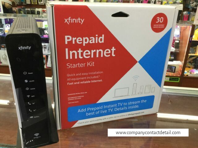 Xfinity Prepaid  Internet Phone Number