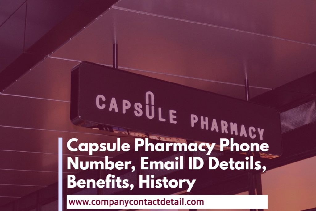 capsule pharmacy phone number