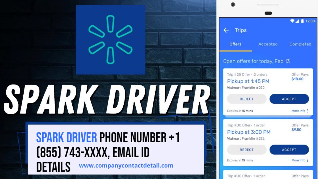 Spark Driver Phone Number