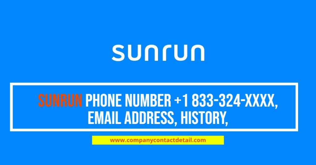 Sunrun Phone Number