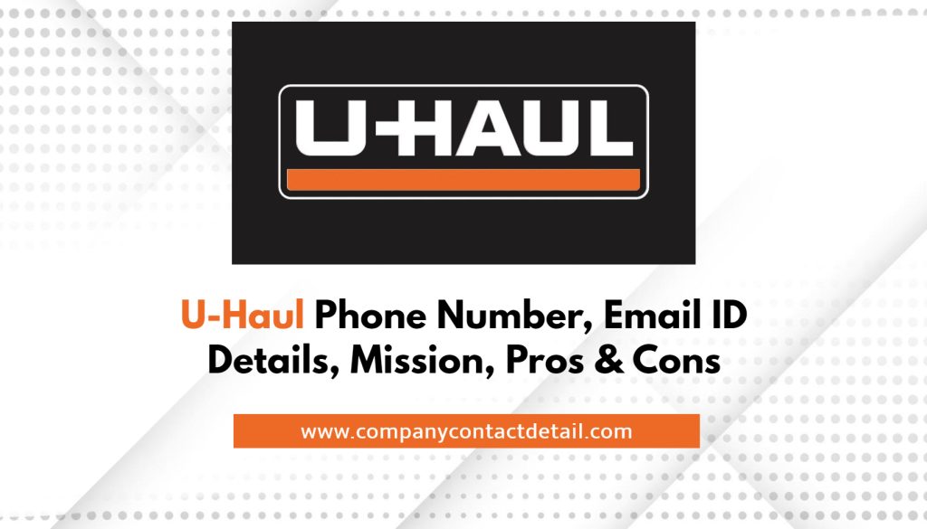 u-haul phone number