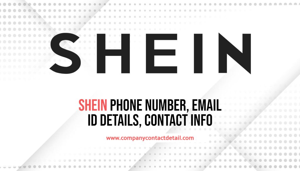 shein phone number