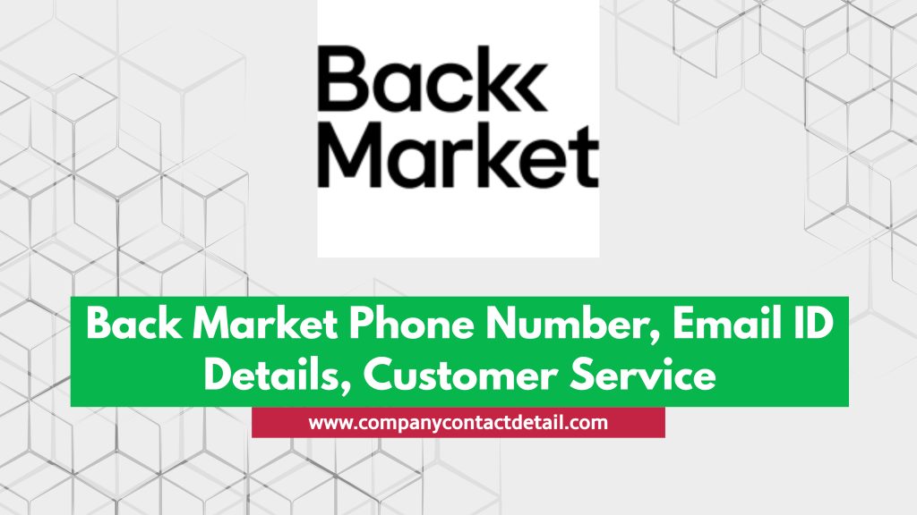 Back Market Phone Number